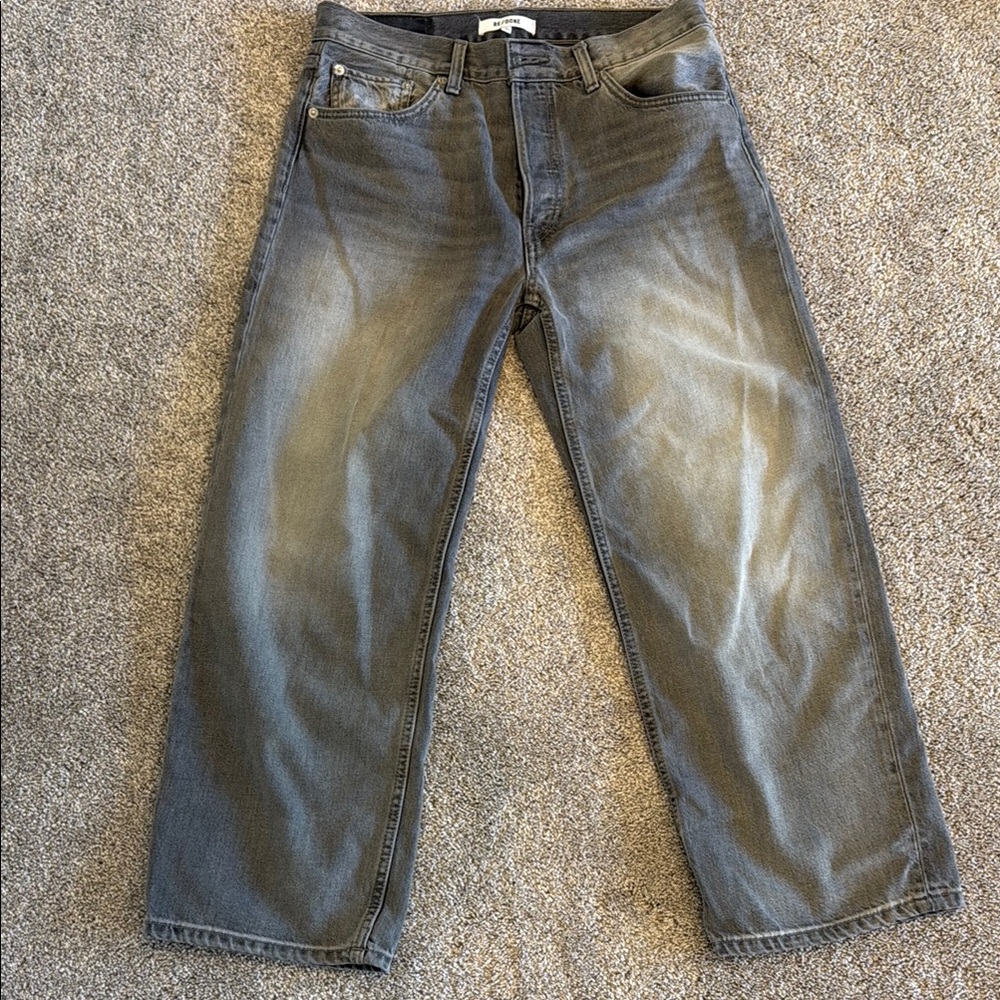 Women’s Re/done Gray Jeans